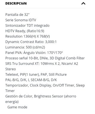 Urge Samsung 32 LCD Panorámico LE32S73