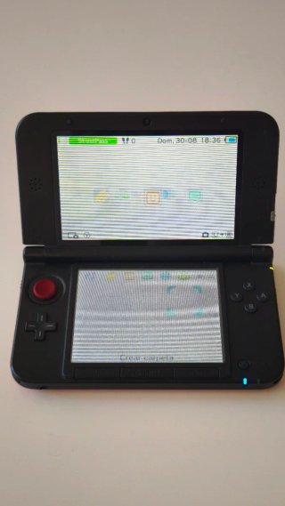 Nintendo 3DS XL Rossa (con custodia)