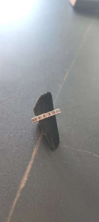 Anillo Eternity Pandora Plata Rosa