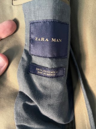 Americana Zara Talla 54 Beige