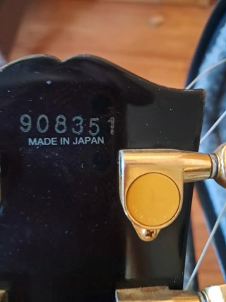 Guitarra Epiphone Les Paul Custom Japan Cambios