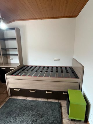 Cama Nido Madera y Plástico