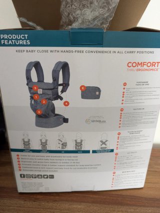Mochila Ergobaby Omni 360 Portabebés
