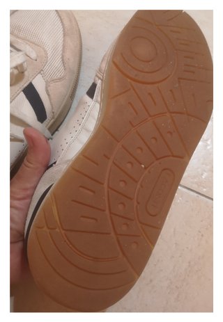 Zapatillas Lacoste Vintage Blancas y Azules