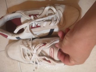 Zapatillas Lacoste Vintage Blancas y Azules