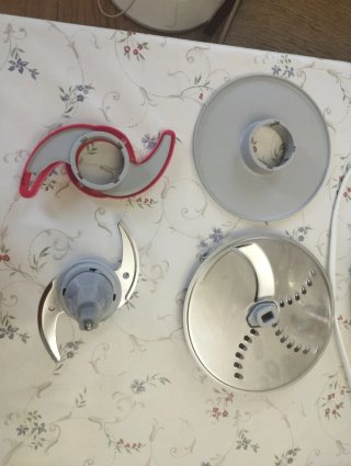 Procesador de alimentos Bosch blanco