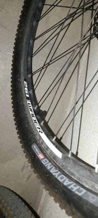 Ruote bici 26 con freni a disco