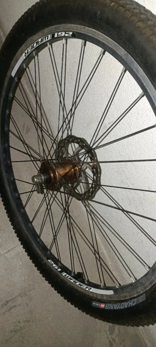 Ruote bici 26 con freni a disco