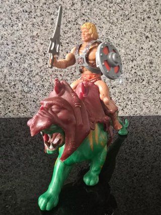 He-man y battle cat