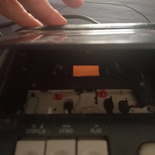Radio Cassette Solac con Alarma para piezas