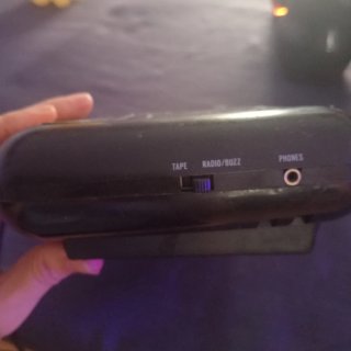 Radio Cassette Solac con Alarma para piezas