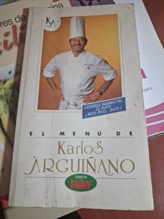 Libro El Menú de Karlos Arguiñano