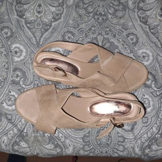 Sandalias Esparto Beige