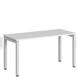 Mesa de metal blanca