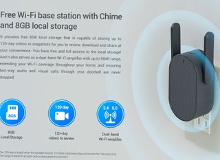 Timbre inteligente Botslab 360 Video Doorbell X3