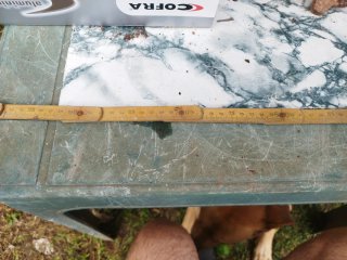 Metro plegable madera