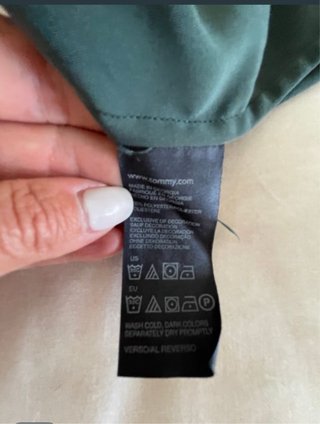 Abito Tommy Hilfiger verde