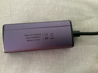 Adaptador Ethernet para Tablet/Móvil lighting