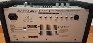 Amplificador Behringer Ultratone K450FX Negro