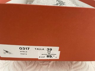 Sandalias Vidorreta Cuero Marrón Talla 38