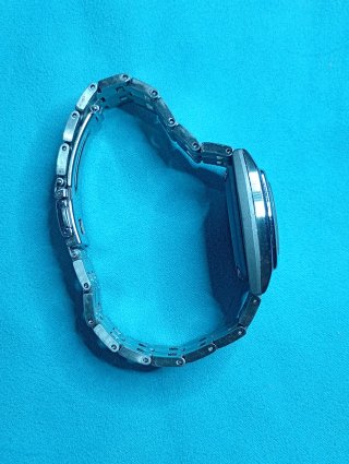 Reloj Casio Felite Naranja y Plateado