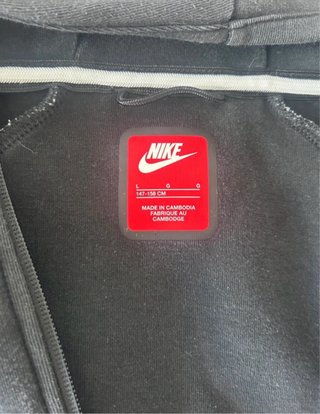 Conjunto  Nike Tech Fleece Negro Talla L