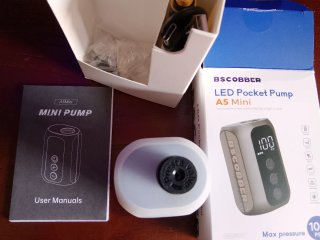 Inflador BSCOBBER A5 Mini (NUEVO )"Para Bicicleta"