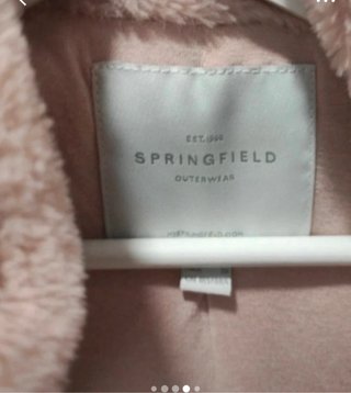 Chaqueta pelo rosa talla S