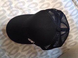 Gorra Volcom Negra malla