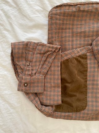 Camisa vintage marrón - Talla M