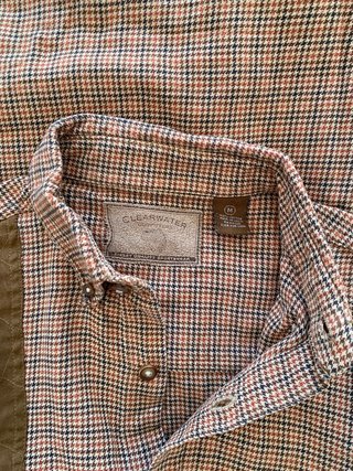 Camisa vintage marrón - Talla M