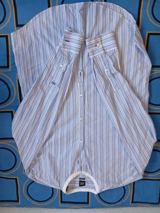 Camisa Pedro del Hierro Rayas Azules Talla M
