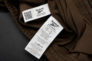 Chaqueta sudadera marrón estilo vintage Reebok L