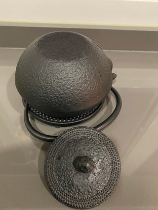 Tetera de hierro fundido IBILI negra