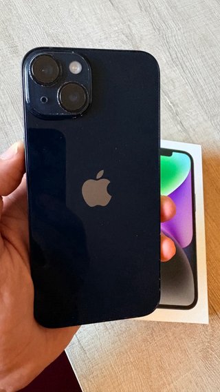 iPhone 14 128GB Negro cristal brillo