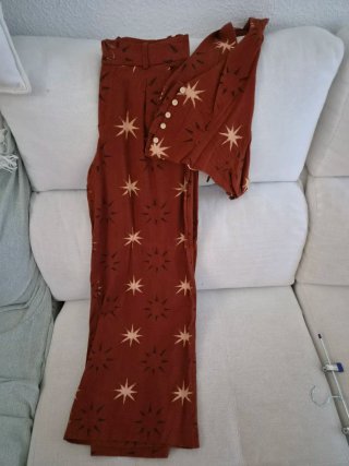 Pantalón ancho Zara soles