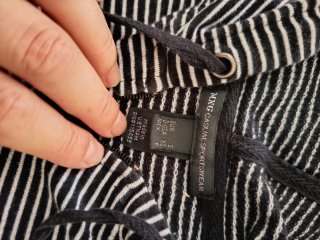 Sudadera Mango Talla S Rayas