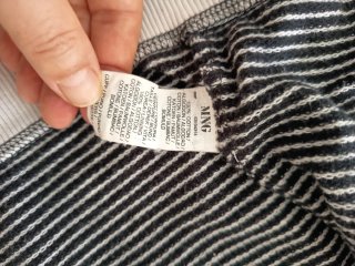 Sudadera Mango Talla S Rayas