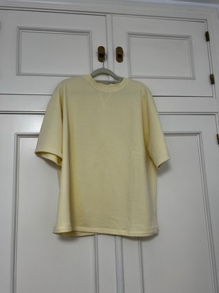 Conjunto jogger mujer amarillo pastel