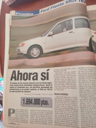 Revista Coche Actual de 1992
