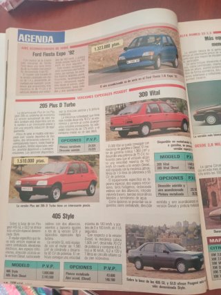 Revista Coche Actual de 1992