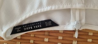 Top Zara Beige Mujer