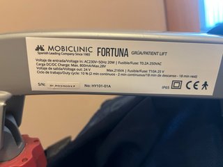 Grúa de traslado MOBICLINIC FORTUNA HY101‑01A