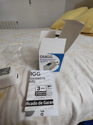 Pulsioxímetro de Dedo QUIGG