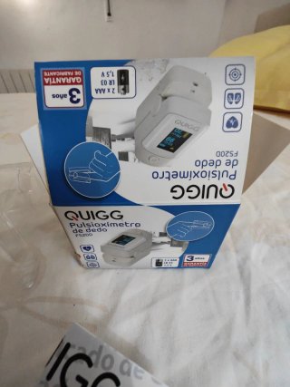 Pulsioxímetro de Dedo QUIGG