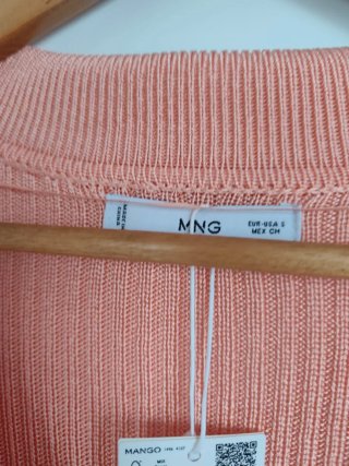 Chaqueta Mango Salmón Talla S