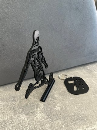 Figura y llavero CR7 Cristiano Ronaldo