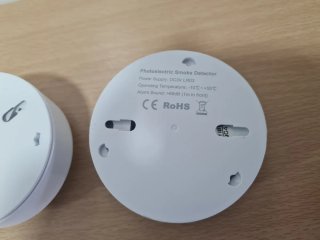 3 Detectores de Humo Blancos