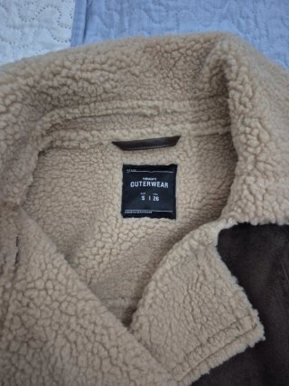 Chaqueta efecto ante Lefties Talla S