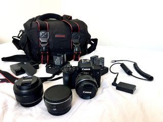 Canon EOS M50 Kit 4K Completo